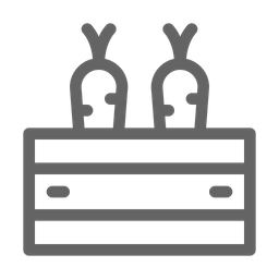 Carrot Basket  Icon