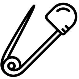 Sicherheitsnadeln  Symbol