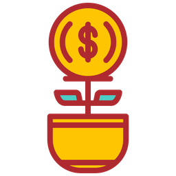 Money Growth  Icon