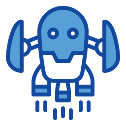 Flying Robot  Icon