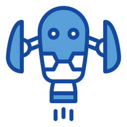 Flying Robot  Icon