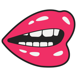 Girl Open Mouth  Icon