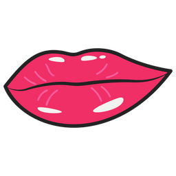 Female Lips  Icon