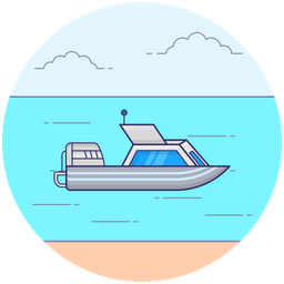 Automatic Motor Boat  Icon