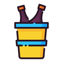 Champagne Bucket  Icon