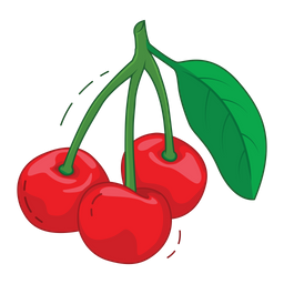 Cherry Fruit Fresh Icon
