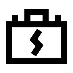 Autobatterie  Symbol