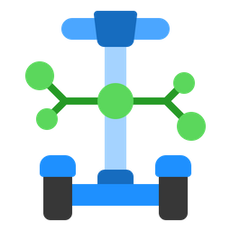 Compartilhamento de scooters  Ícone