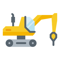 Drill excavator  Icon