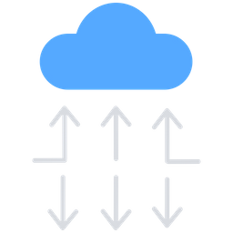 Armazenamento na núvem  Ícone