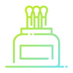 Wattestäbchen  Symbol