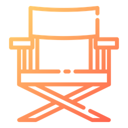 Chaise de réalisateur  Icône