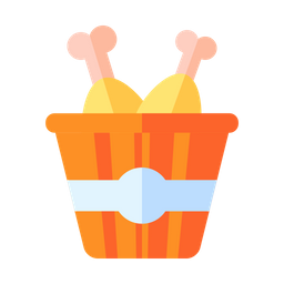 Chicken Bucket  Icon