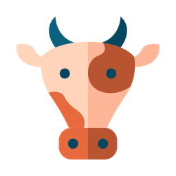 Vache  Icône