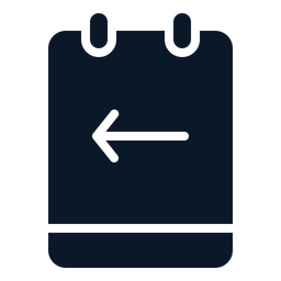 Left Sign Notes  Icon