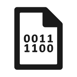 Binary  Icon