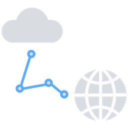 Cloud Network  Icon