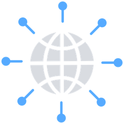 Global Network  Icon