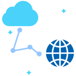 Cloud Network  Icon