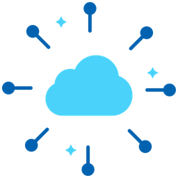 Cloud Network  Icon