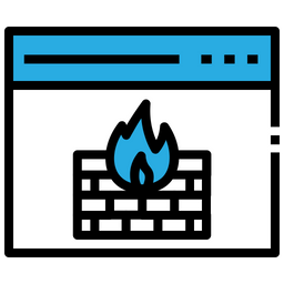 Firewall Browse Internet Security Icon