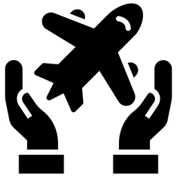 Flugschutz  Symbol