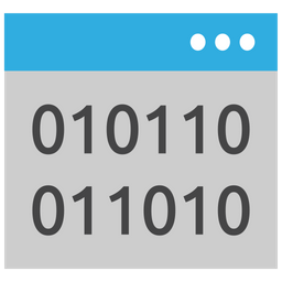 Binary Digits  Icon