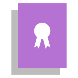 Certificate  Icon