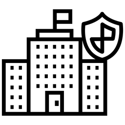 Gebäudeschutz  Symbol