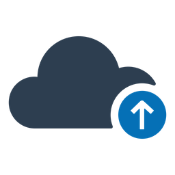 Cloud upload  Icon