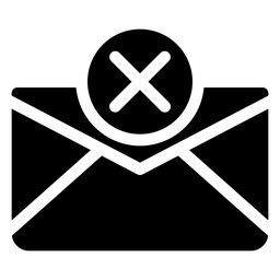 Cancel Email  Icon