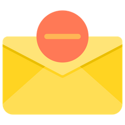 Delete Mail  Icon