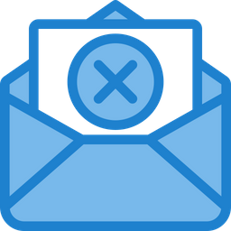 Cancel Mail  Icon