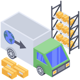 Delivery Van  Icon