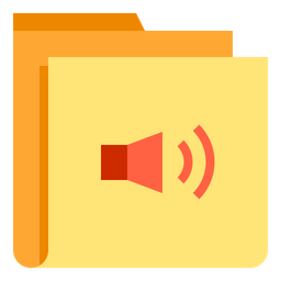 Audio Folder  Icon