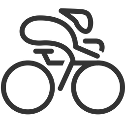 Radfahren  Symbol