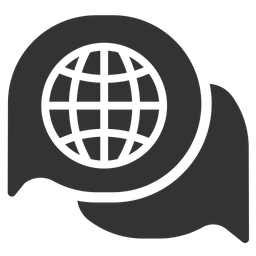 Globaler Übersetzer  Symbol