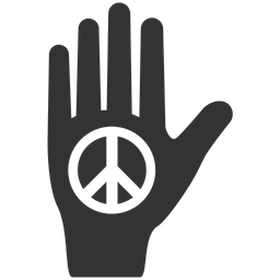 Peace Sign  Icon