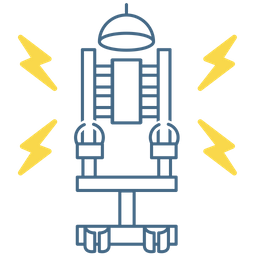 전기 의자  아이콘