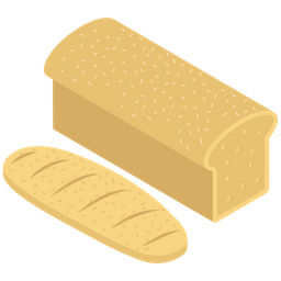 Bakery Food Bakery Item Flat Bread Icon
