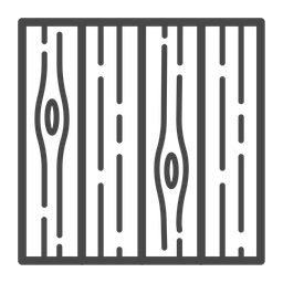 Holzwand  Symbol