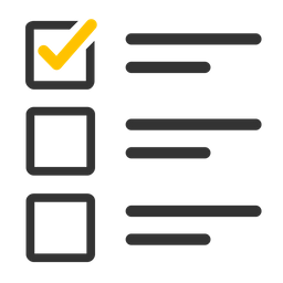 Survey List Checklist List Icon