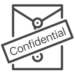 Confidential Document  Icon