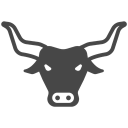 Bull Face Bull Cattle Icon