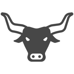 Bull Face  Icon