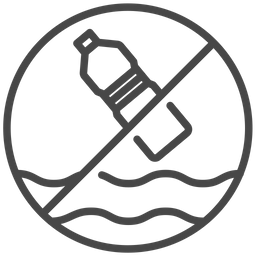 Plastikverbot  Symbol