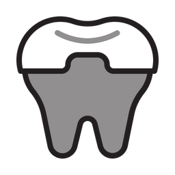 어금니 크라운  아이콘
