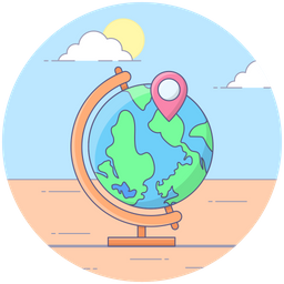 International Location  Icon