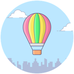 Hot Air Balloon  Icon