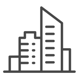 비즈니스 빌딩  아이콘